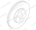 BMW X5 front left brake disc 34108858705 — additional view 1