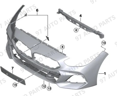 [BMW-SK-DRAFT-S5] BMW Z4 / 2020 / Bumper Cover / Part No : 51118746251
