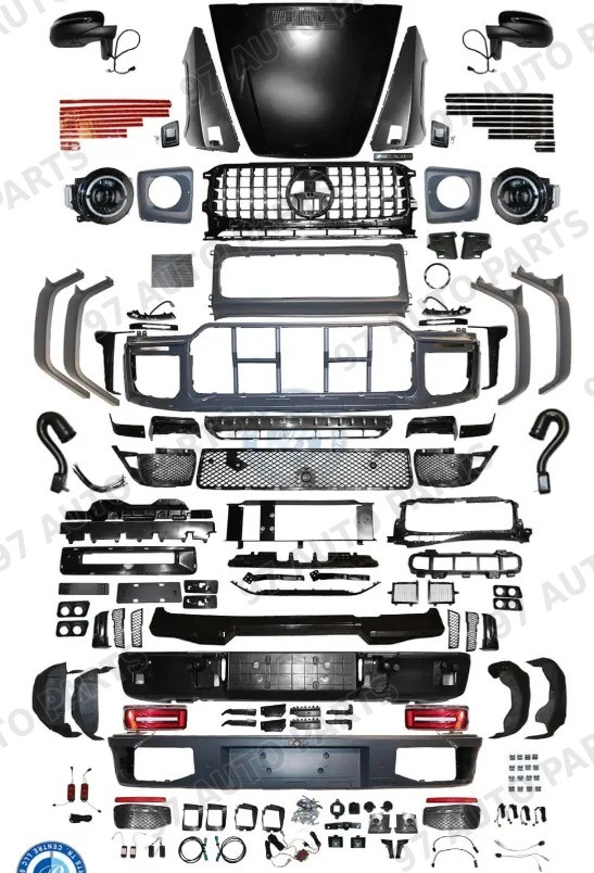 Mercedes-Benz G-Class W463 / 1992-2017 / Body Kit Conversion Upgrade to 2025 BBS Look with Hood and Fenders - China